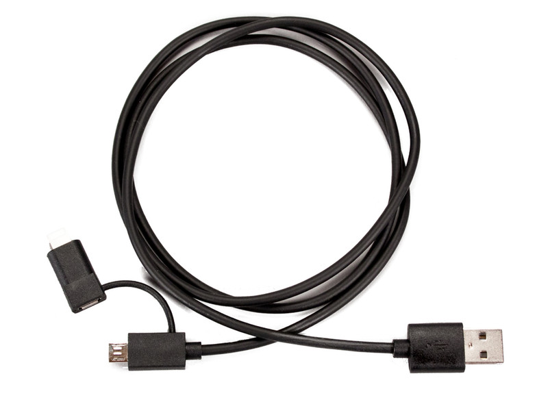 I/OMagic USB - Micro-USB/Lightning 0.97 m