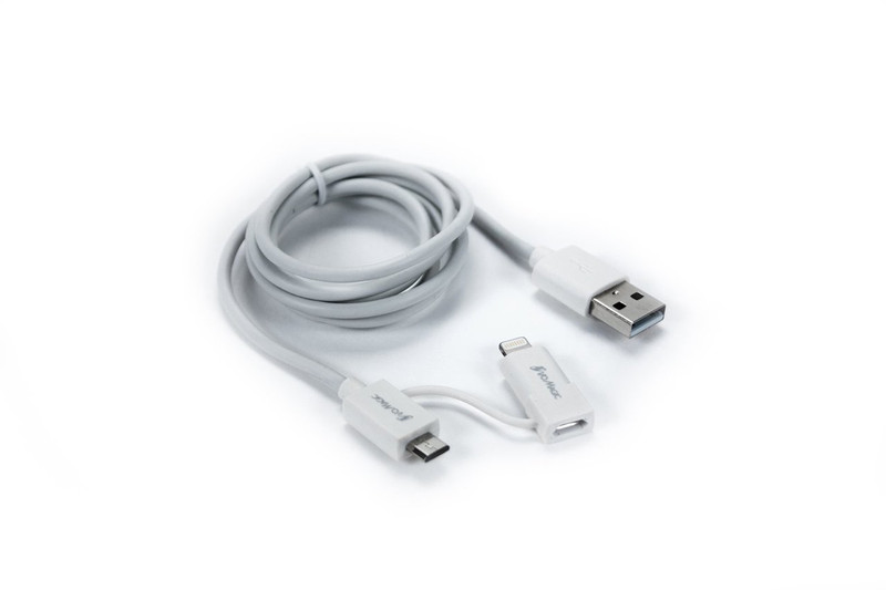 I/OMagic USB - Micro-USB/Lightning 0.97 m