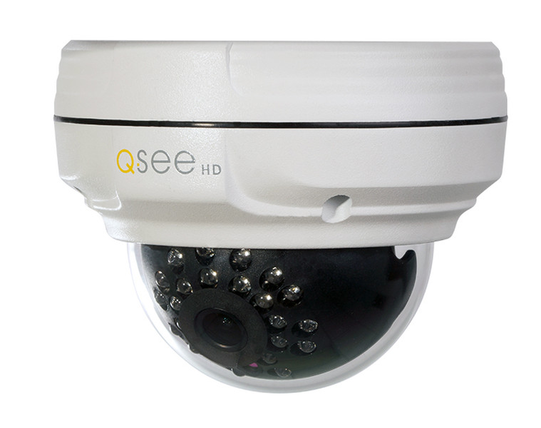 Q-See QTN8018D IP security camera Innen & Außen Kuppel Weiß Sicherheitskamera