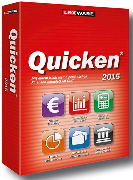 Lexware Quicken 2015, PC, DE