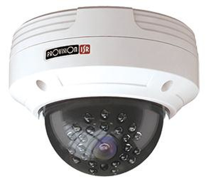 Provision-ISR DAI-380IP04 IP security camera Innen & Außen Kuppel Weiß Sicherheitskamera