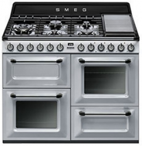 Smeg TR4110SNL Freestanding Gas hob A Stainless steel cooker