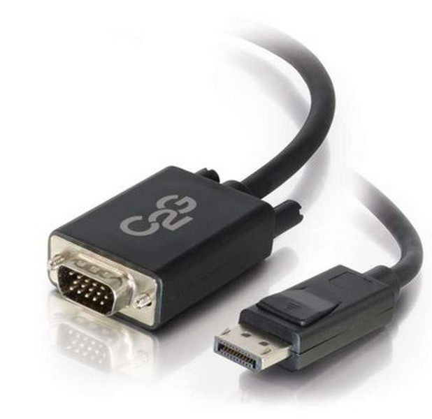 C2G 10ft DP / VGA 3м DisplayPort VGA (D-Sub) Черный адаптер для видео кабеля