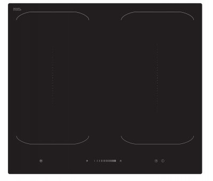 Exquisit EKI 46 BFLEX built-in Induction Black hob