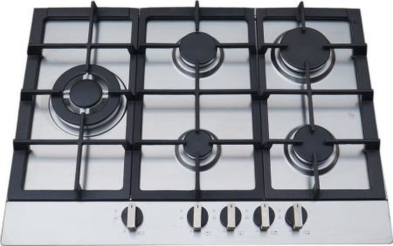 Exquisit EGK745STX built-in Gas Stainless steel hob