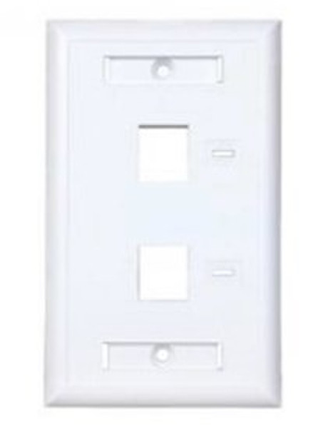 ConduNet 8699612AFP White switch plate/outlet cover