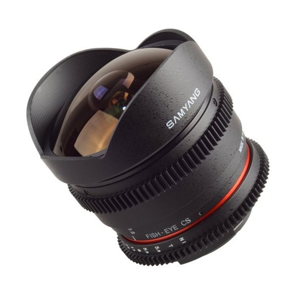 Samyang 8mm T3.8 VDSLR MC SLR Wide fish-eye lens Черный