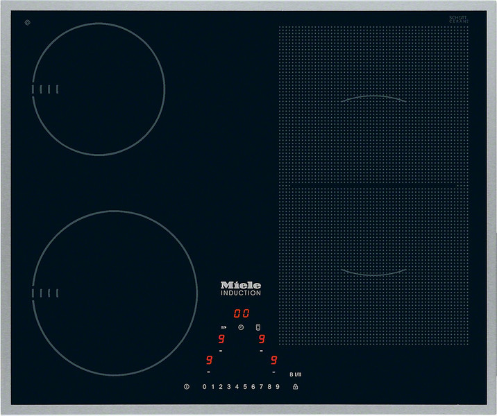 Miele KM 6304 Built-in Induction Black hob