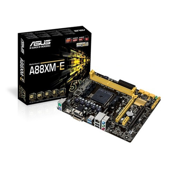 ASUS A88XM-E AMD A88X Socket FM2+ Микро ATX