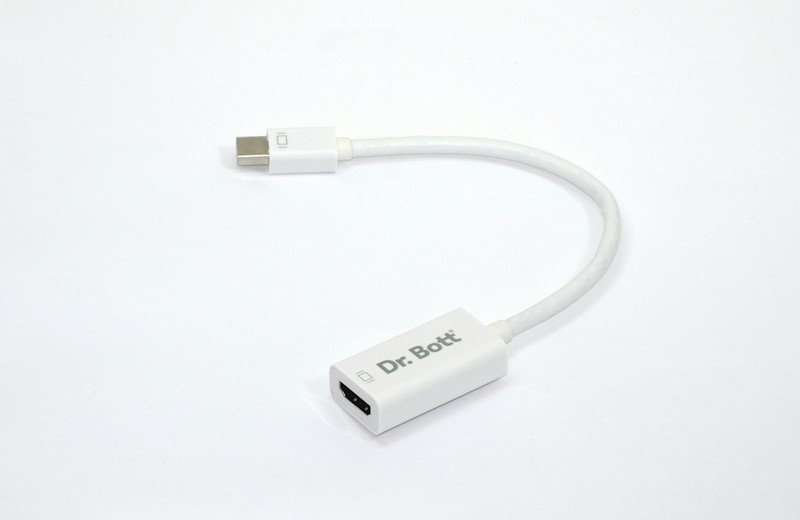 Dr. Bott mini DisplayPort/HDMI Mini DisplayPort HDMI White
