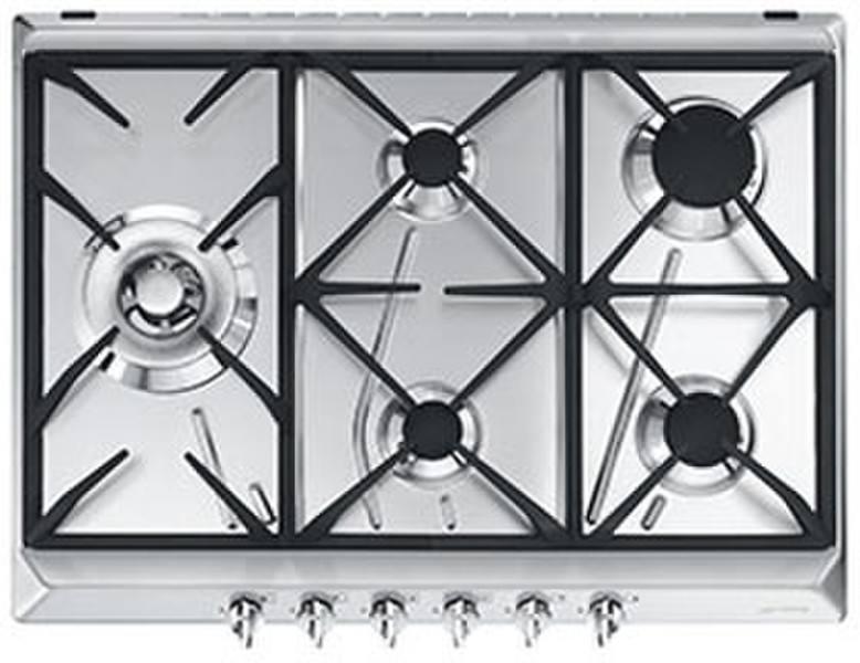 Smeg GKE755-1 built-in Gas Stainless steel hob