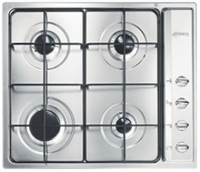 Smeg GKE64-1 built-in Gas Stainless steel hob