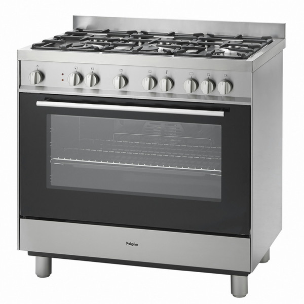 Pelgrim NF941RVSA Freestanding Gas hob A Stainless steel cooker