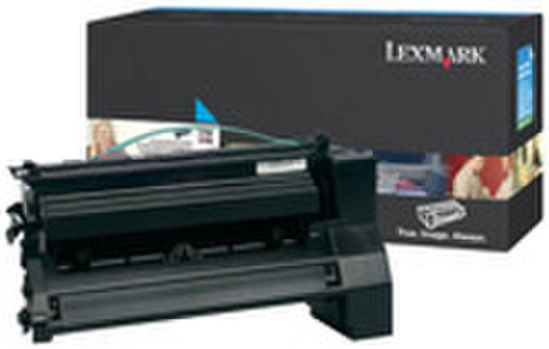 Lexmark C782X2CG Laser cartridge 15000страниц Бирюзовый тонер и картридж для лазерного принтера