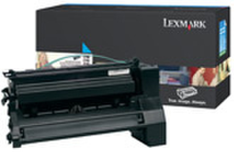 Lexmark C780H2CG 10000pages Cyan laser toner & cartridge