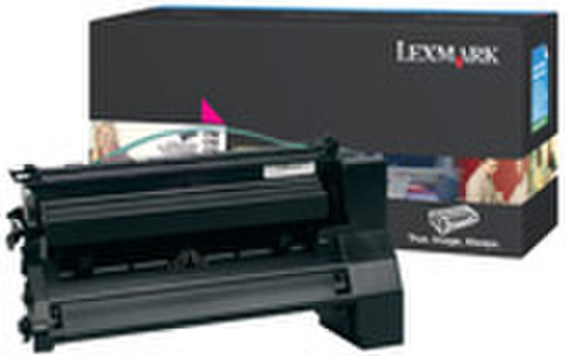 Lexmark C780A2MG 6000pages Magenta laser toner & cartridge