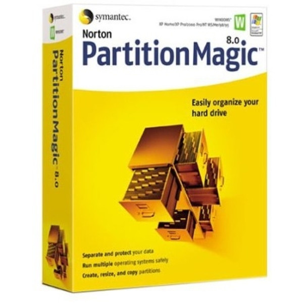 Symantec PartitionMagic 8.0
