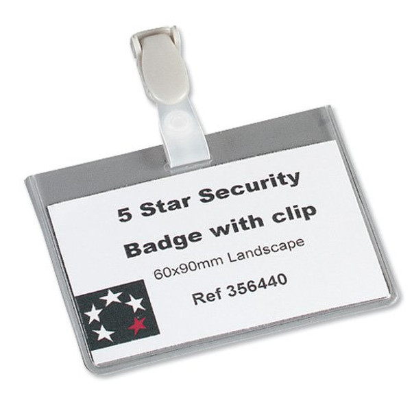 5Star 356440 25pc(s) badge/badge holder