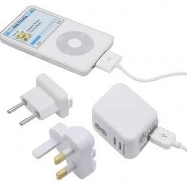 GEAR4 EuroTour Indoor White mobile device charger