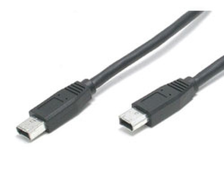 StarTech.com 6ft IEEE-1394 FireWire Cable 6-6 M/M 1.83m Grey firewire cable