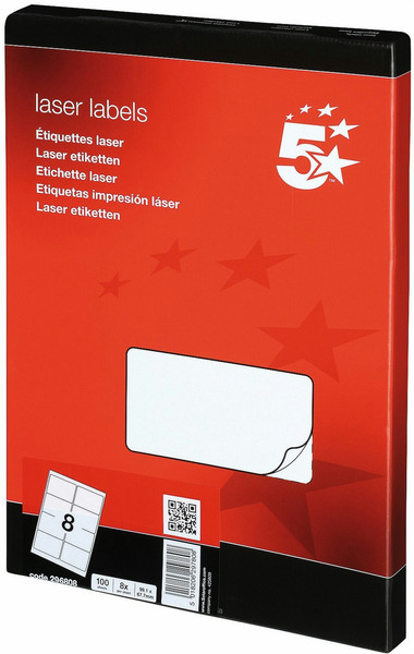 5Star 296808 self-adhesive label