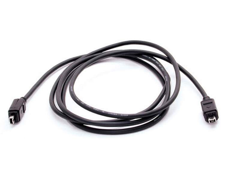 StarTech.com 6ft IEEE-1394 FireWire Cable 4 - 4 M/M 1.8м Черный FireWire кабель