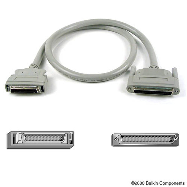 Belkin F2N977 30.4м Серый SCSI кабель