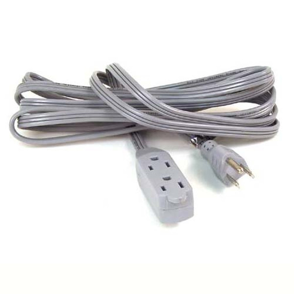 Belkin Pro Series Universal AC-Style Extension Power Cable - 10 feet 3м Серый кабель питания