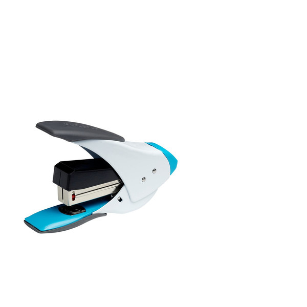 Rexel Easy Touch 20 Low Force Quarter Strip Stapler White/Blue