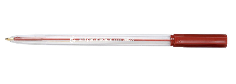 5Star 295209 Stick pen Red 50pc(s) rollerball pen