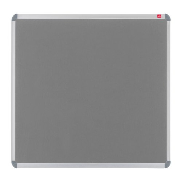 Nobo EuroPlus Felt Noticeboard Grey 1800x1200mm