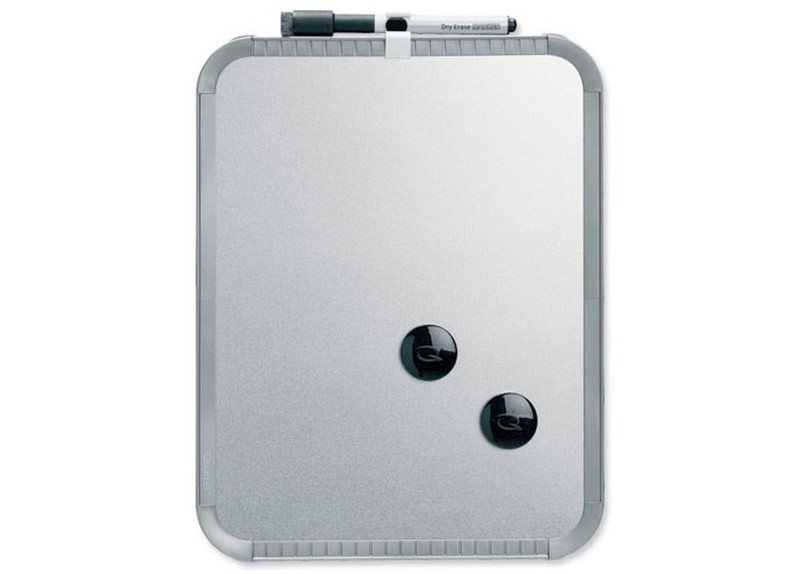 Nobo Slimline Magnetic Board 280x220mm Silver whiteboard