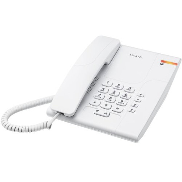 Alcatel Temporis 180 DECT Идентификация абонента (Caller ID) Белый