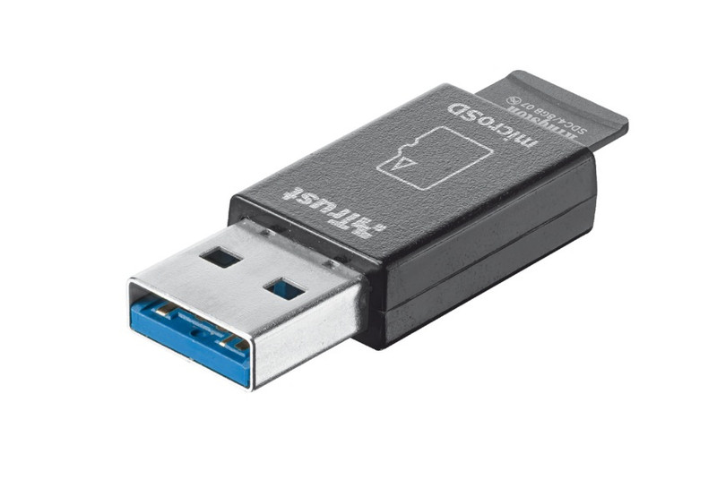 Trust 19978 Eingebaut USB 3.0 Schwarz Kartenleser