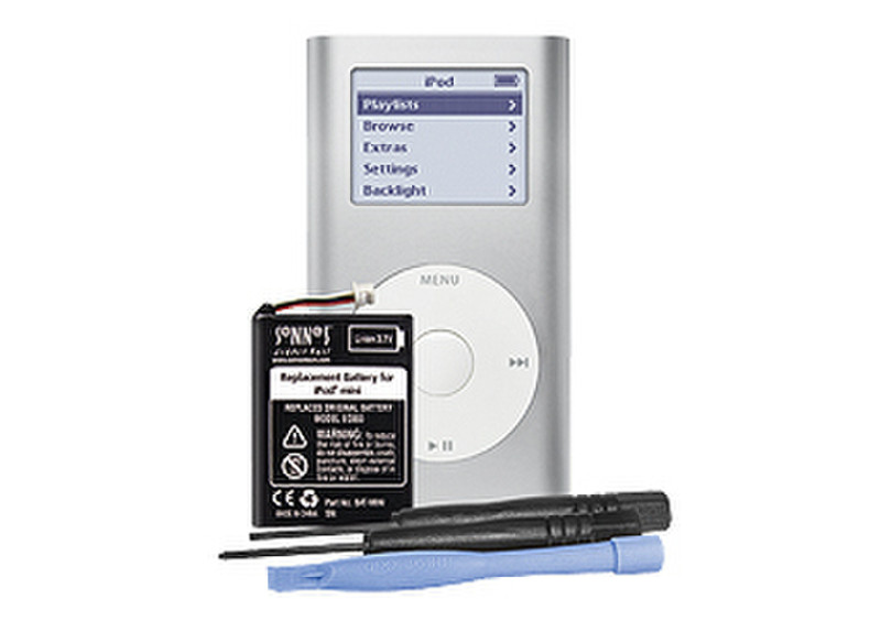 Sonnet iPod Battery (iPod mini) Lithium-Ion (Li-Ion) 600mAh 3.7V rechargeable battery