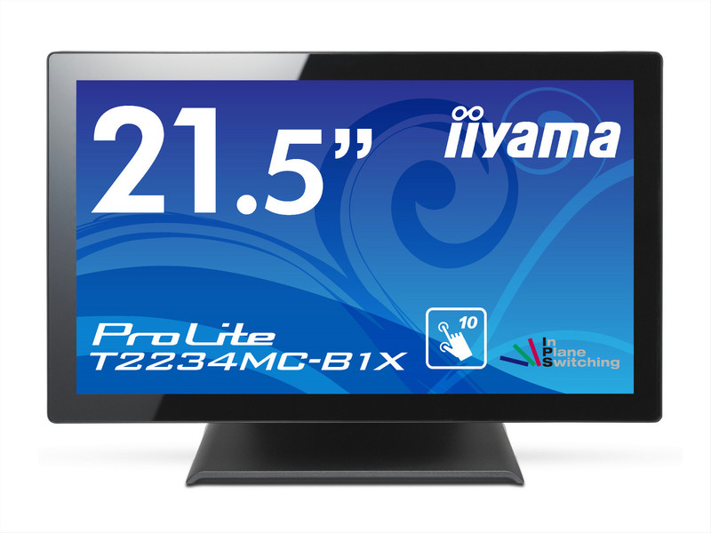 iiyama ProLite T2234MC-B1X 21.5Zoll 1920 x 1080Pixel Multi-touch Tisch Schwarz Touchscreen-Monitor