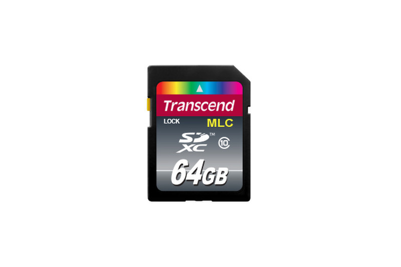 Transcend 64 GB SDXC 64GB SDXC MLC Class 10 memory card