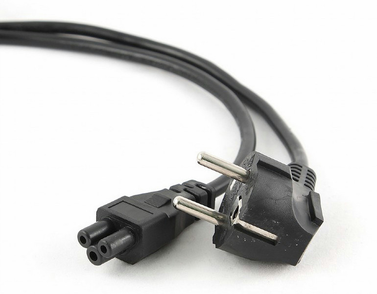 Gembird PC-186-ML12-3M 3m CEE7/7 Schuko C5 coupler Black power cable