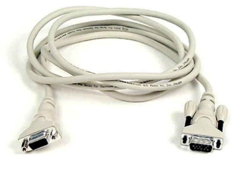 Belkin VGA/SVGA Monitor Cable 1.8m VGA (D-Sub) Grau VGA-Kabel