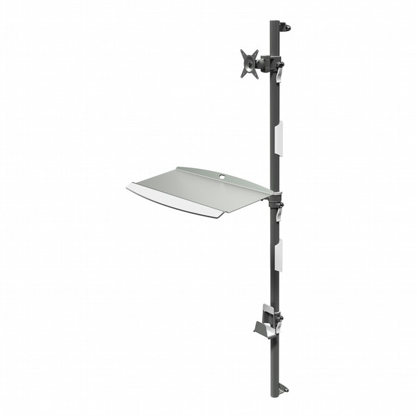 Dataflex 52.732 Flat panel Multimedia stand Cеребряный multimedia cart/stand