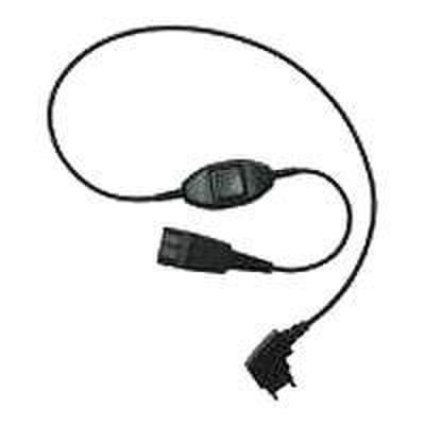 Jabra Adaptor cord QD/PTT Black telephony cable