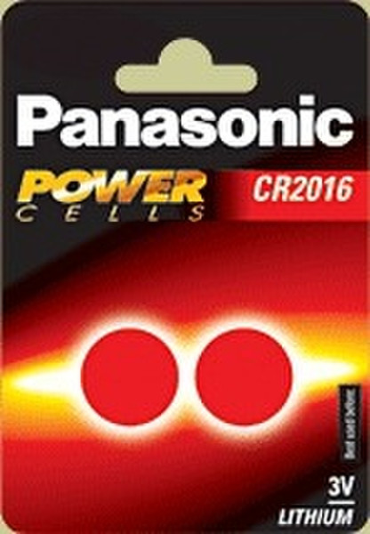 Panasonic CR-2016EP/2B Щелочной 3В батарейки