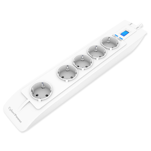 CyberPower SB0501BA 5AC outlet(s) 250V 1m White surge protector