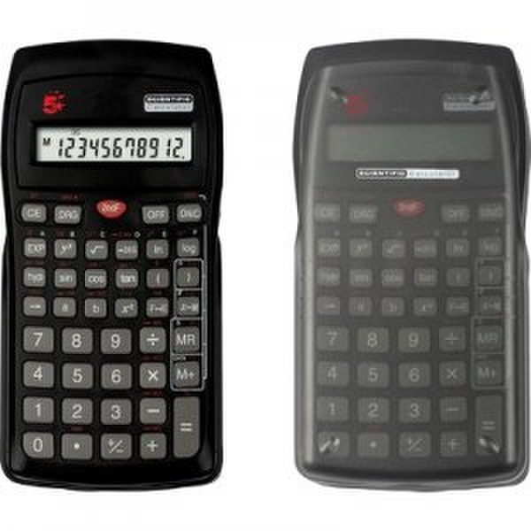 5Star 960219 Pocket Basic calculator Black calculator