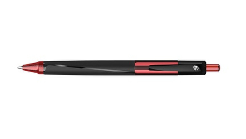 5Star 960999 Anklippbarer versenkbarer Stift Rot 12Stück(e) Tintenroller