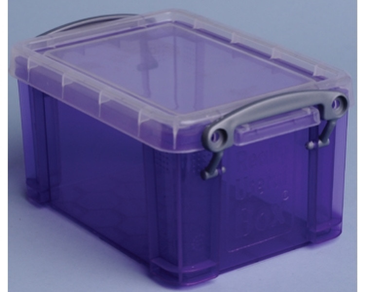 Really Useful Boxes UB07 Purple,Transparent file storage box/organizer