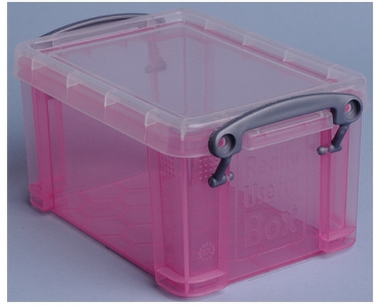 Really Useful Boxes UB07 Pink,Transparent Box & Organizer zur Aktenaufbewahrung