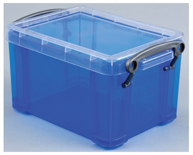 Really Useful Boxes UB1-6 Blue,Transparent file storage box/organizer