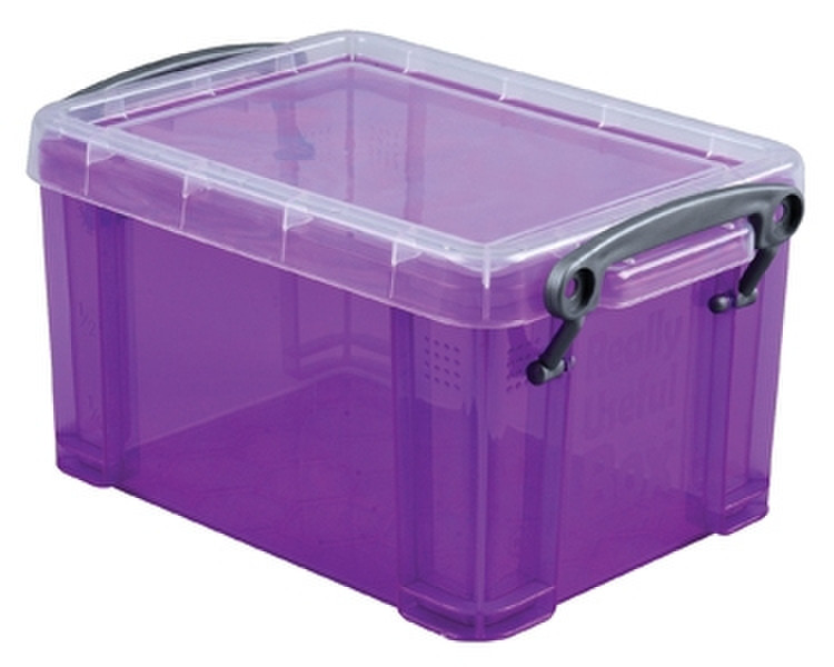 Really Useful Boxes UB1-6 Purple,Transparent file storage box/organizer