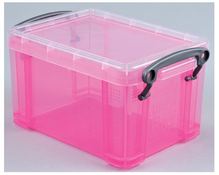 Really Useful Boxes UB1-6 Pink,Transparent Box & Organizer zur Aktenaufbewahrung